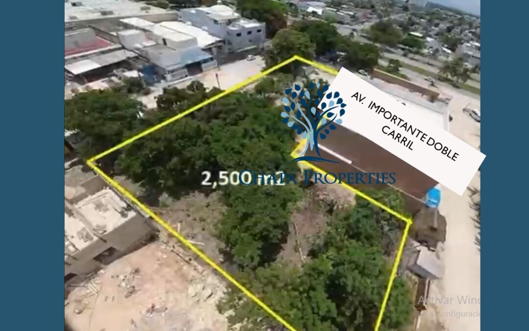 TERRENO EN VENTA SOBRE AVENIDA  LCK050