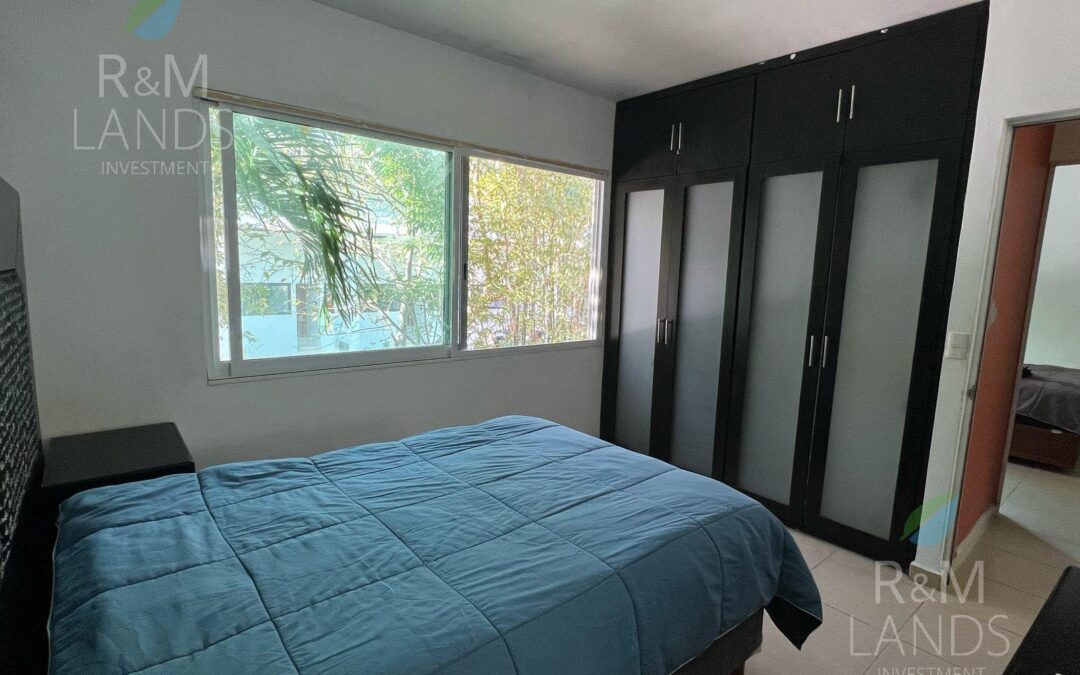 DEPARTAMETNO  EN RENTA PLAYA CAR FASE II – PLAYA DEL CARMEN